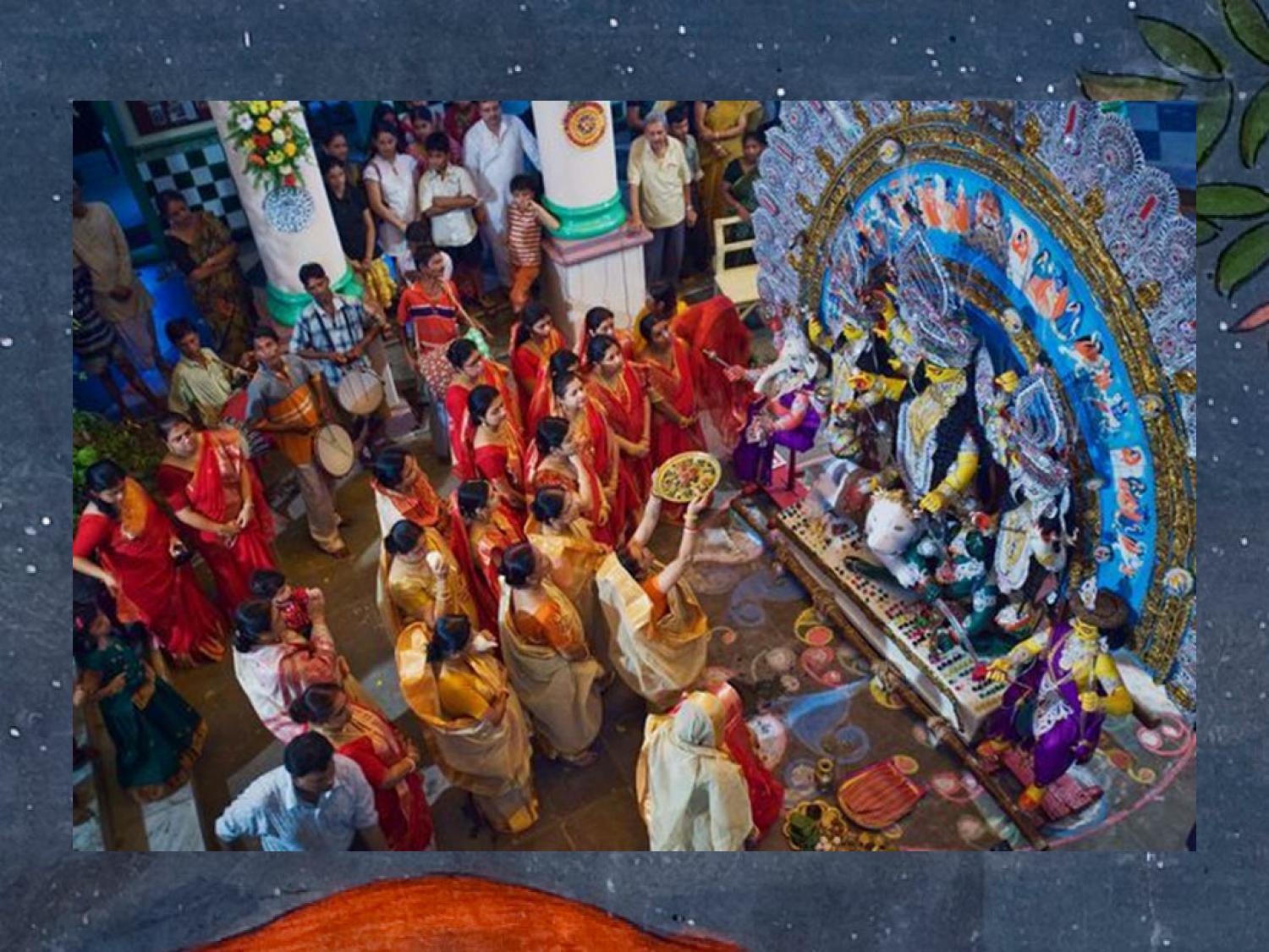 Ритуал кормления богини Кали в храме Калигхат, Калькутта